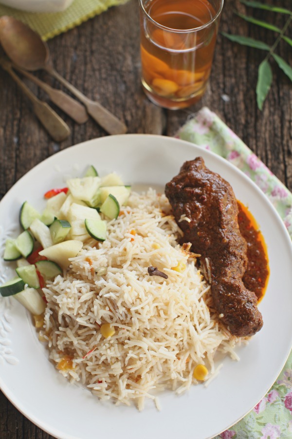 Nasi Jagung Istimewa - masam manis