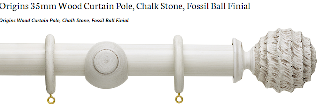  Hallis Origins 35mm, 45mm Wood Curtain Poles