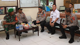 Kapolres Indramayu, AKBP Dr. M. Fahri Siregar, S.H., S.I.K., M.H., Melakukan Kunjungan ke Mako Polsek Jajaran Polres Indramayu,