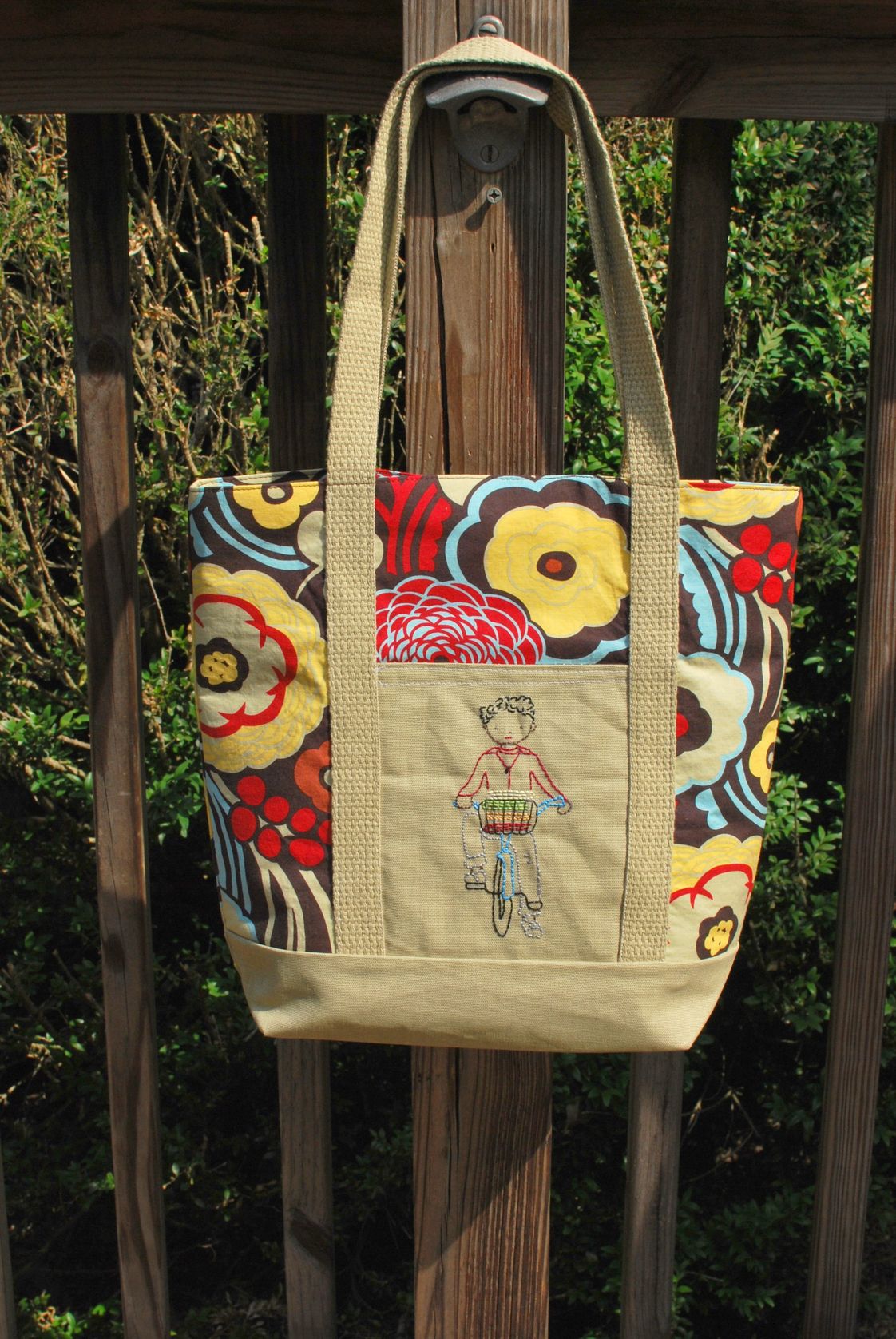 Easy Teacher Tote Tutorial