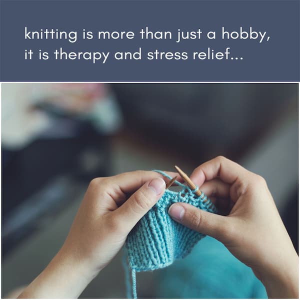 Is knitting the new Yoga? 