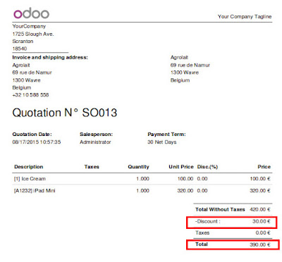 Devintelle(Odoo Expert) - customize report in Odoo