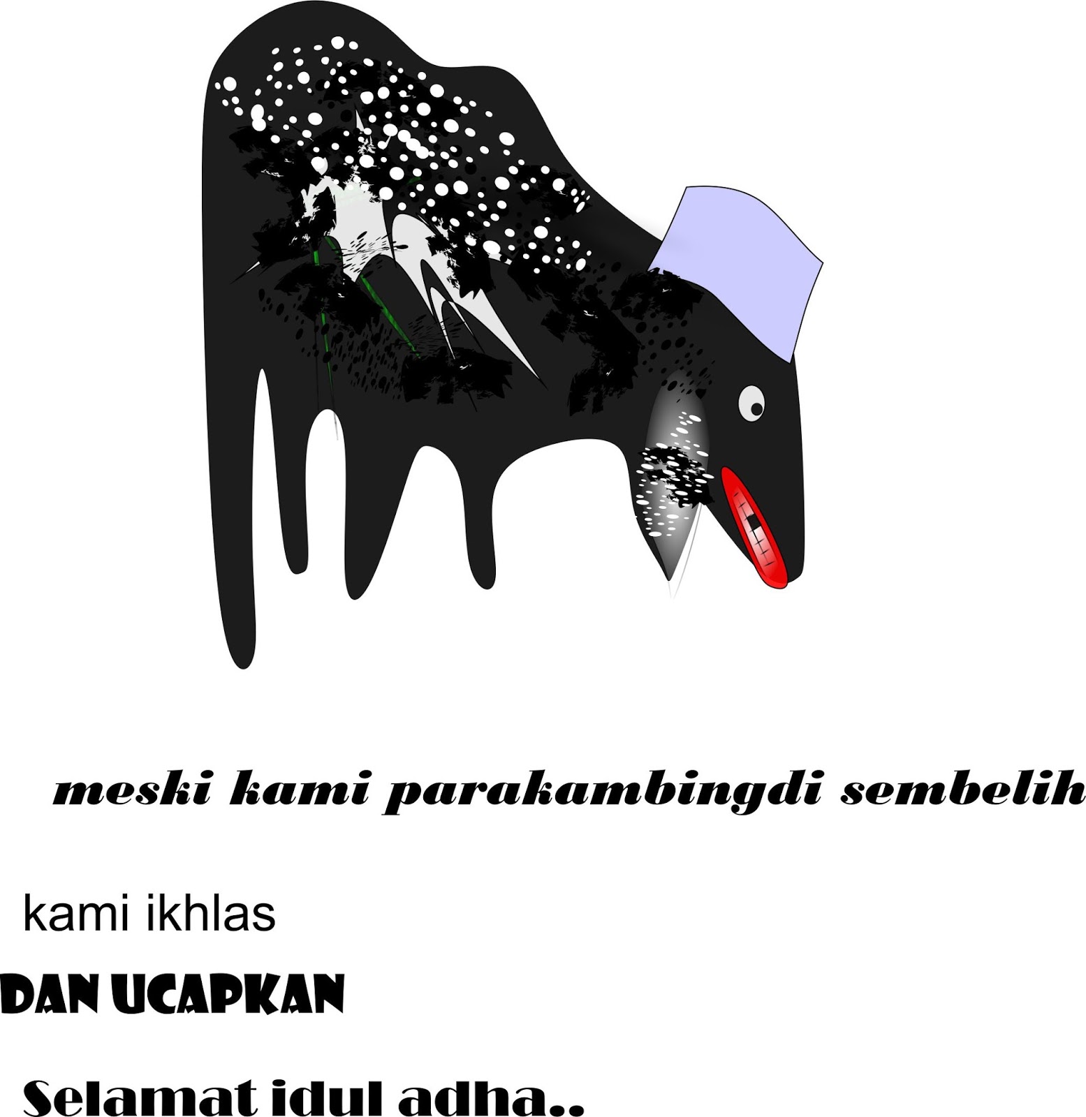 Kata Bergambar KEREN Selamat Idul Adha Buat DP BBM Status FB