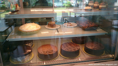 calea pastries and coffee in bacolod cake counter 1