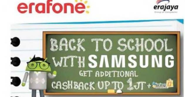 Back to School with Samsung Promo Sampai Juli 2013