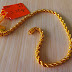 SOLD Rantai Tangan Pintal Bubut Bajet 2.30g u99 17.2cm 0.3cm 
