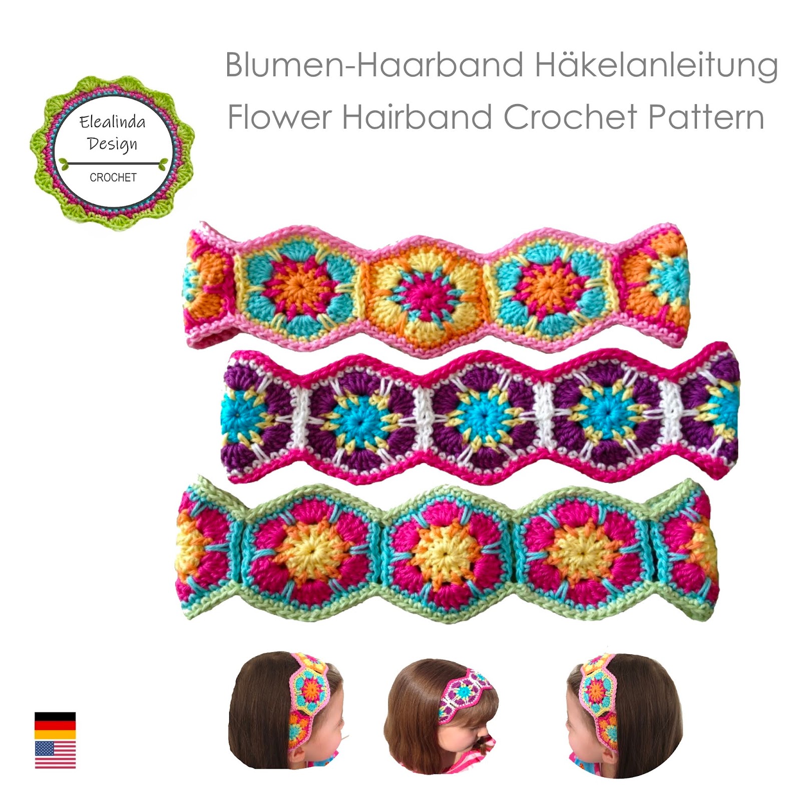 Ebook Haarband JANA Bandana