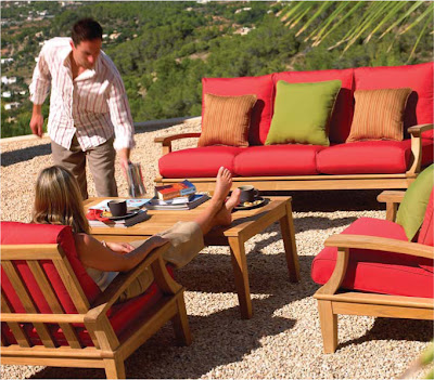 gloster teak outdoor furniture
