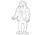 #8 Frankensteins Coloring Page