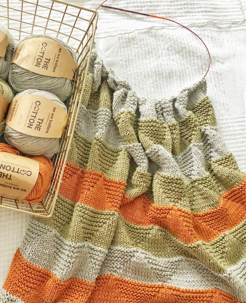 Triss Baby Blanket Free Knitting Pattern
