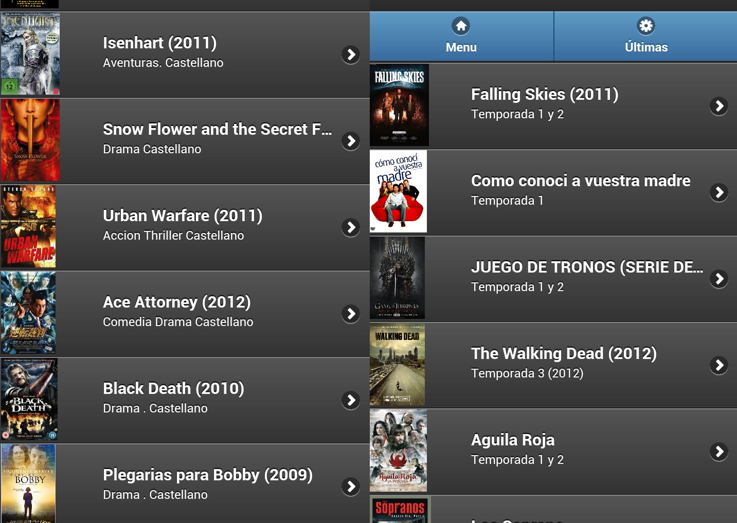 App para ver peliculas gratis en android