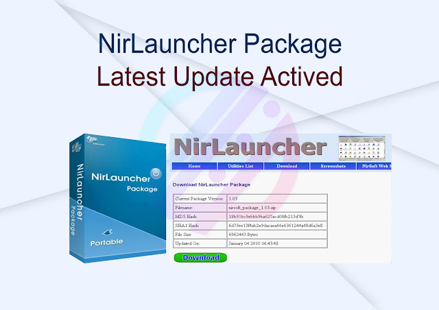 NirLauncher Package Latest Update Activated