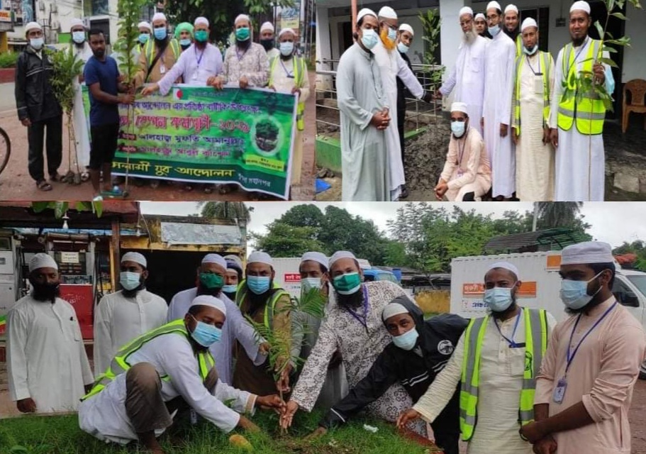 ইসলামী যুব আন্দোলন খুলনা মহানগরের বৃক্ষরোপণ কর্মসূচি পালিত