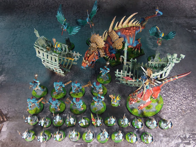 lizardmen army warhammer