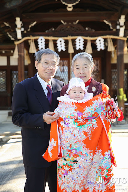 新日吉神宮のお宮参り出張撮影