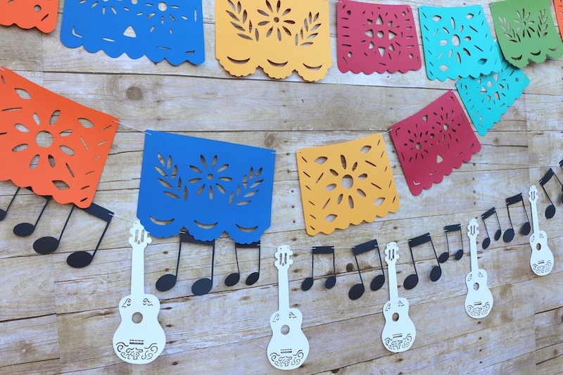 How to throw a Pixar COCO  inspired party  with Cricut 