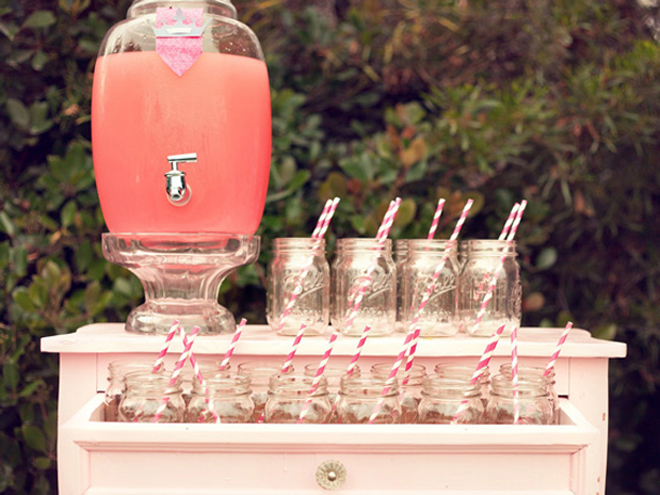 Large drink dispenser for wedding