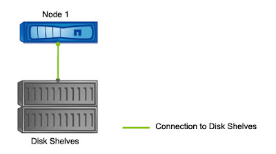 Single node netapp cluster