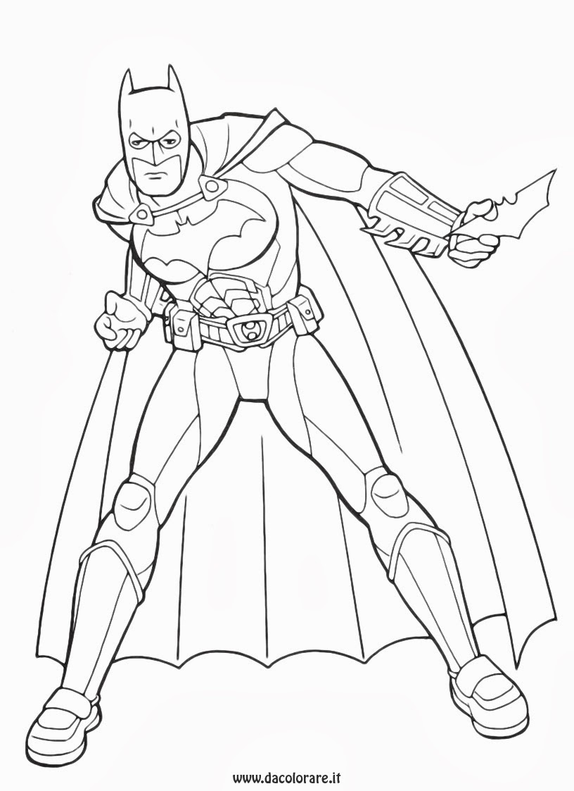 Disegni Da Colorare Batman immagini di supereroi da colorare disegni supereroi da colorare e stampare BATMAN colorare online supereroi disegni da