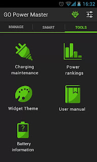 GO Battery Saver apk big icons