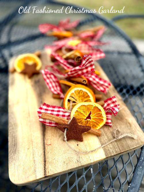 How to Make a Cranberry Orange Garland - DIY 