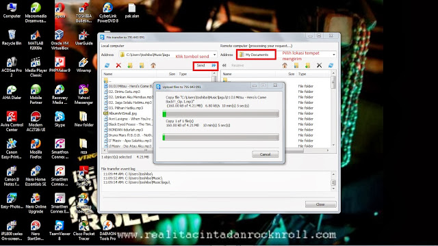 transfer data menggunakan teamviewer