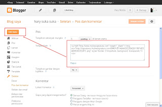 CARA MEMASANG TANDA TANGAN OTOMATIS DI SETIAP POSTINGAN