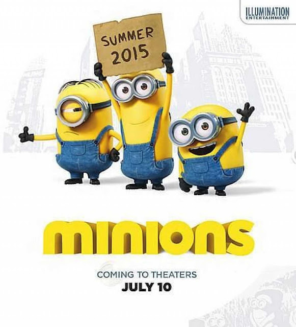 Cartel promocional de la película Los Minions