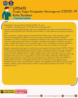 Press Release COVID-19 Tarakan 22 Juni 2020 - Tarakan Info
