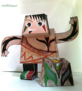 paper toy los elua graficos