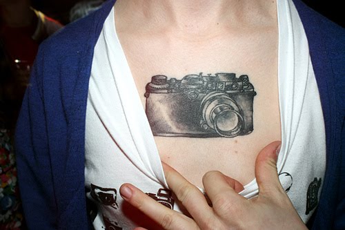 Camera Tattoos for all you Photography Nerds