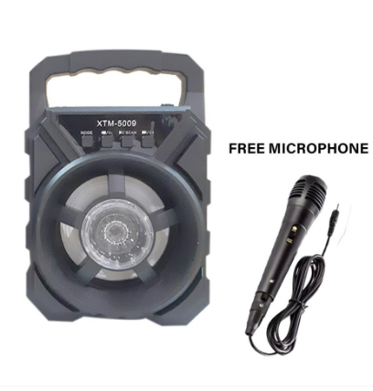 Membeli Speaker Bluetooth Portable Bonus Mic