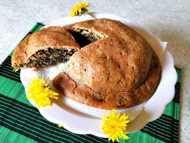 Ricetta del tortino salato di tarassaco, Proprietà officinali del tarassaco, tempi e usi del tarassaco