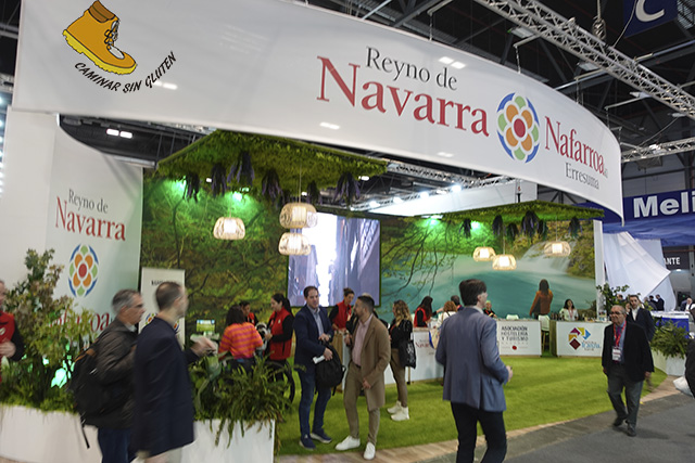 Stand de Reyno de Navarra en Fitur 2024