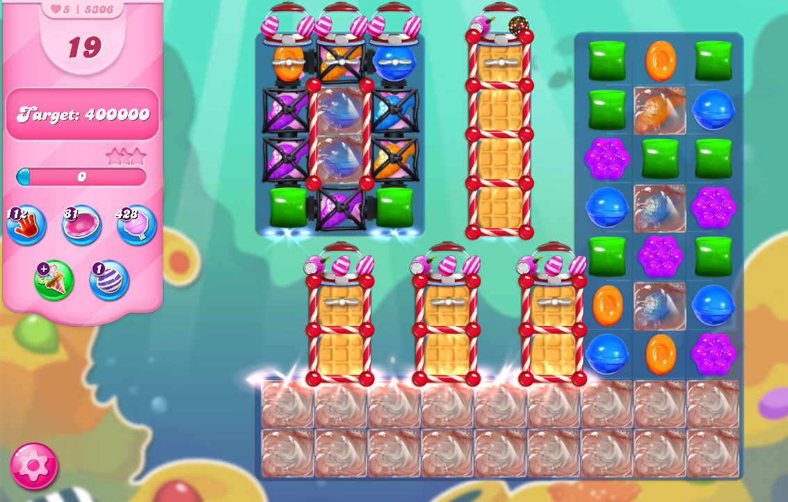 Candy Crush Saga level 5306