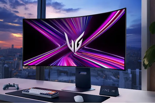 LG Unveils World's First Bendable 5K2K Gaming Monitor