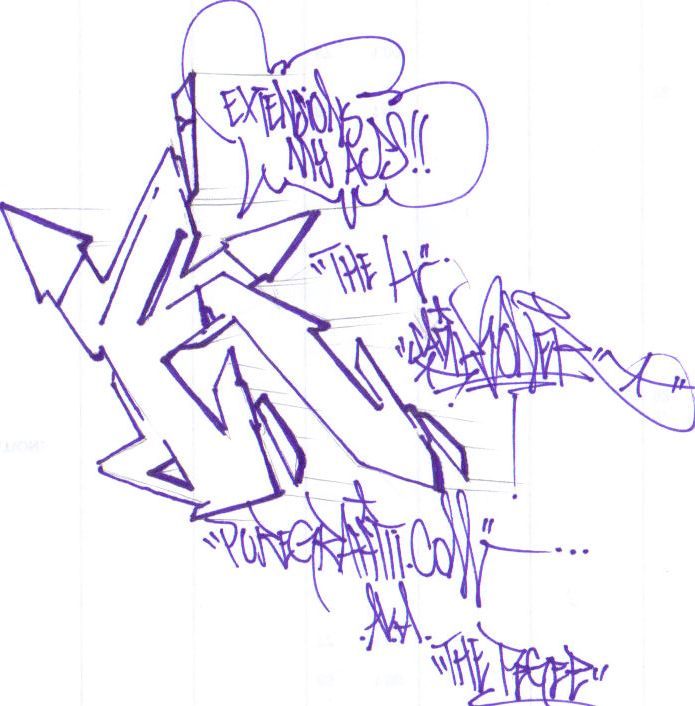 letter a in graffiti. Graffiti Letter F Sketches