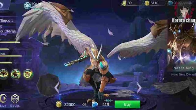 hero kaja mobile legend