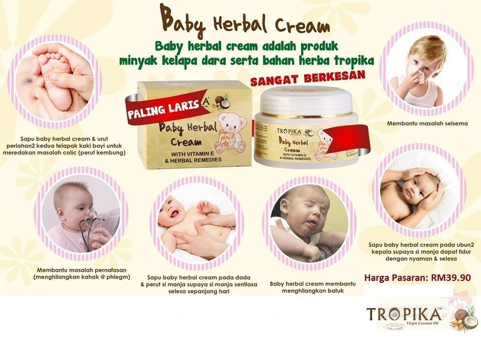 KRIM HERBA BAYI TROPIKA  KAK SHA BEAUTY CORNER