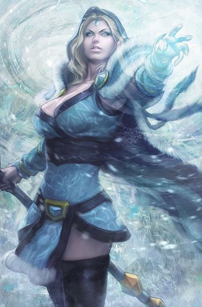 crystal maiden sexy pic