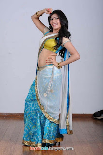 Samantha hot half saree stills