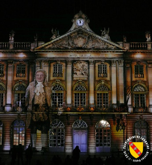 NANCY (54) - Son et lumière "Rendez-vous Place Stanislas 2016"