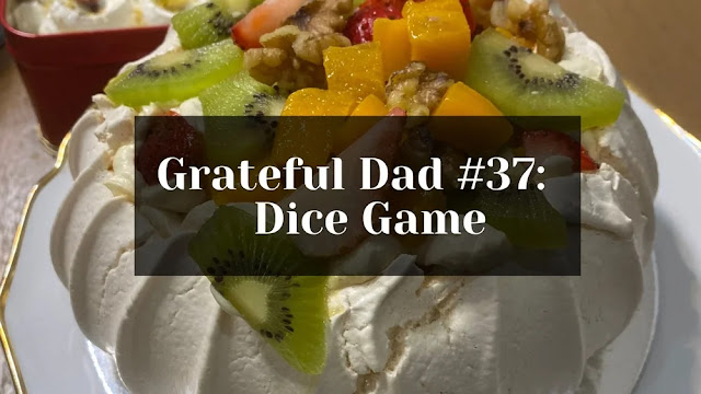 Grateful for being able to attend a happy dice game