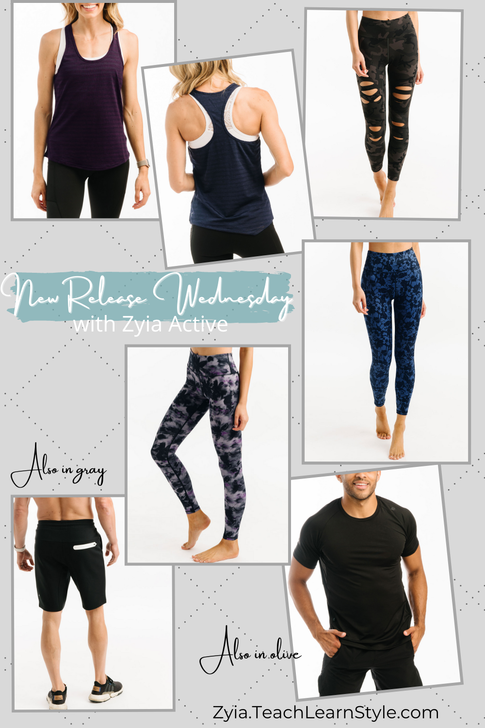 Zyia New Release Wednesday Featuring Camo Slash Leggings