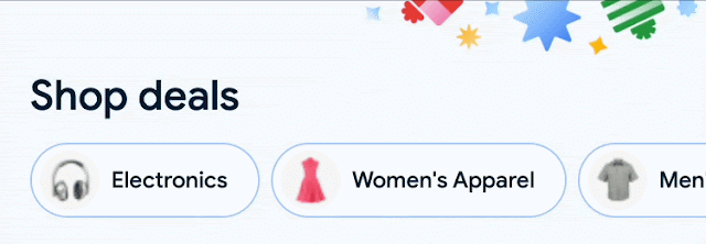Shopping Holiday deas by Google shopping