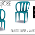 Download Sims 4 Pose: Plastic Chair {Seating Mesh}