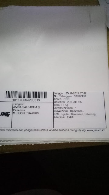 Testimoni Pengiriman Bibit Buah Tin Jordan ke Bogor