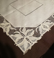 Hand-made lace from Burano