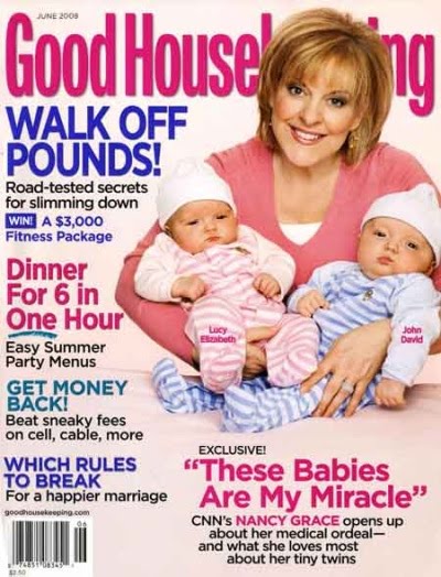 nancy grace husband. Secret to nancy graces twins