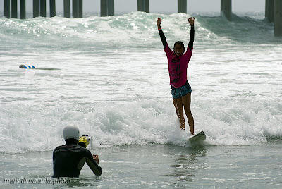 Fashion Young Huntington Beach on Malia Manuel Wins The Women S Division Of The Honda Us Open Of Surfing